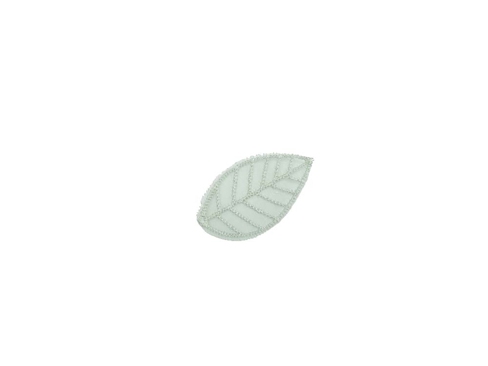 HOJA PLATA VERDE 4.5CM