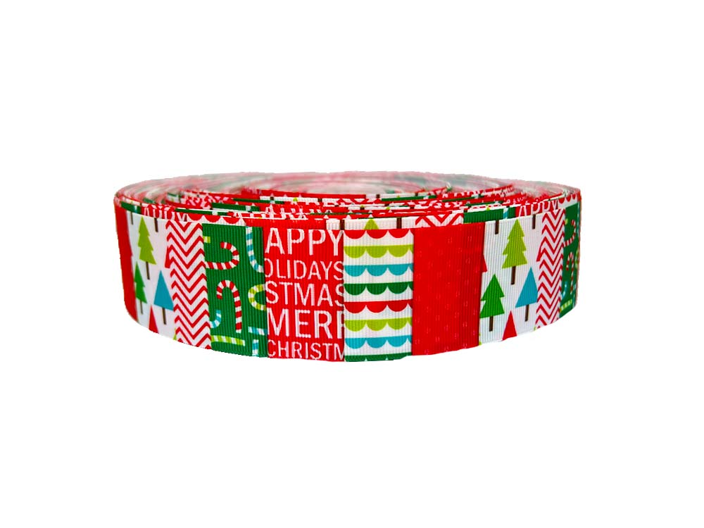 FAYA ESTAMPADOS NAVIDEÑOS 3.8CM