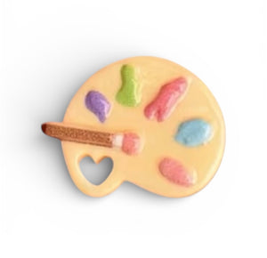 APLIQUE MINI PALETA DE PINTURA