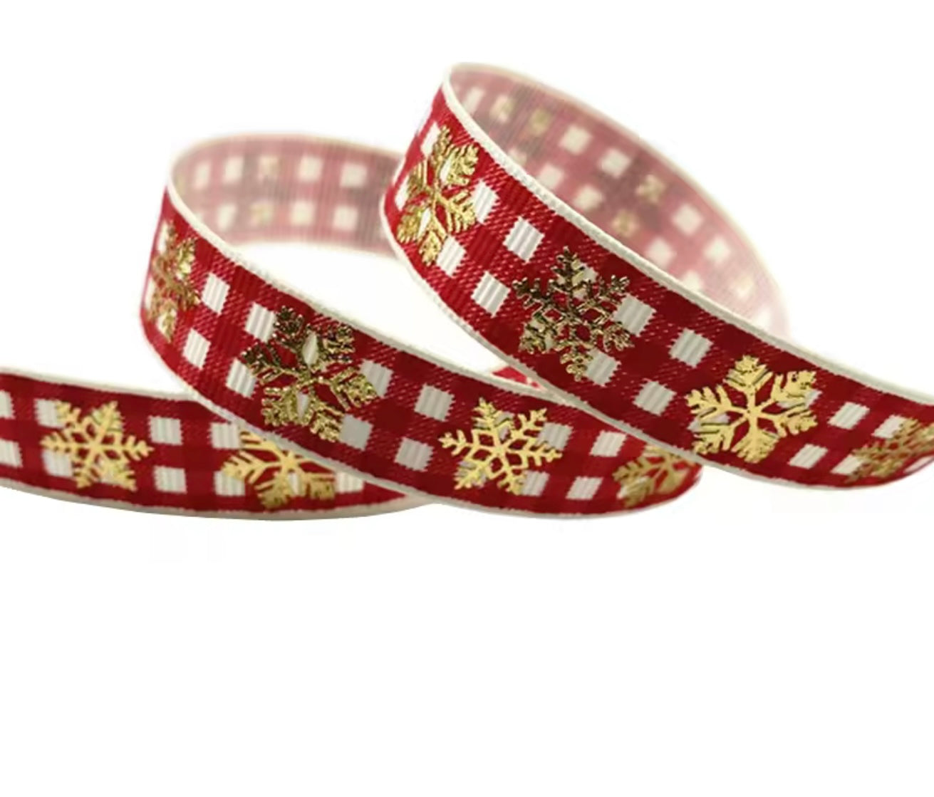 FAYA CUADROS COPOS DORADOS 1.6CM