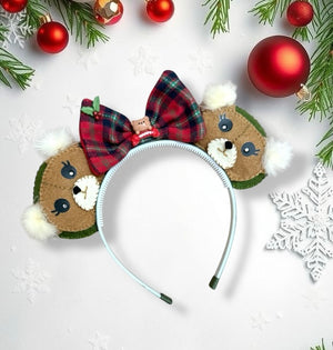 DIADEMA NAVIDEÑA OSO PEQ.