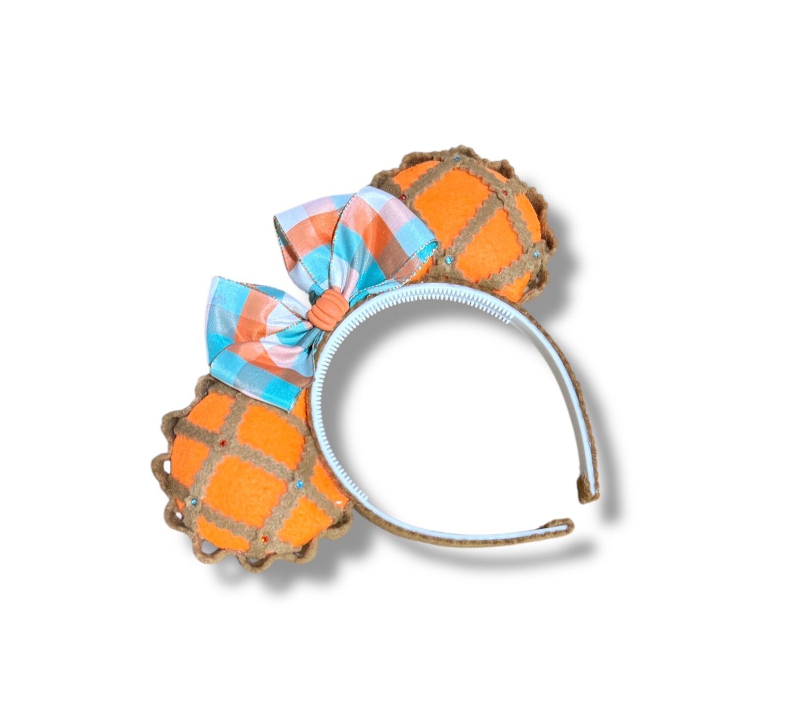 DIADEMA OREJAS PIE DE CALABAZA