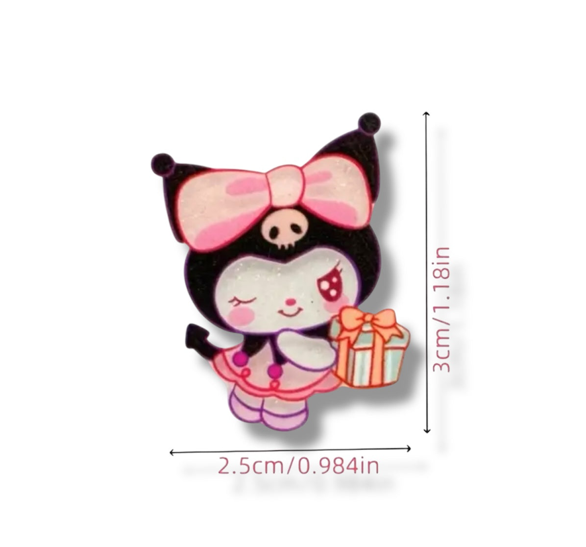 KUROMI APLIQUE ACRÍLICO