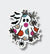 FANTASMA CON FLORES