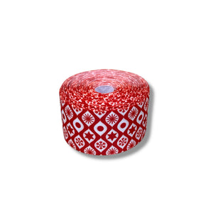 ROLLO x 10mt. CINTA NAVIDEÑA DE 3.8cm DE ANCHO