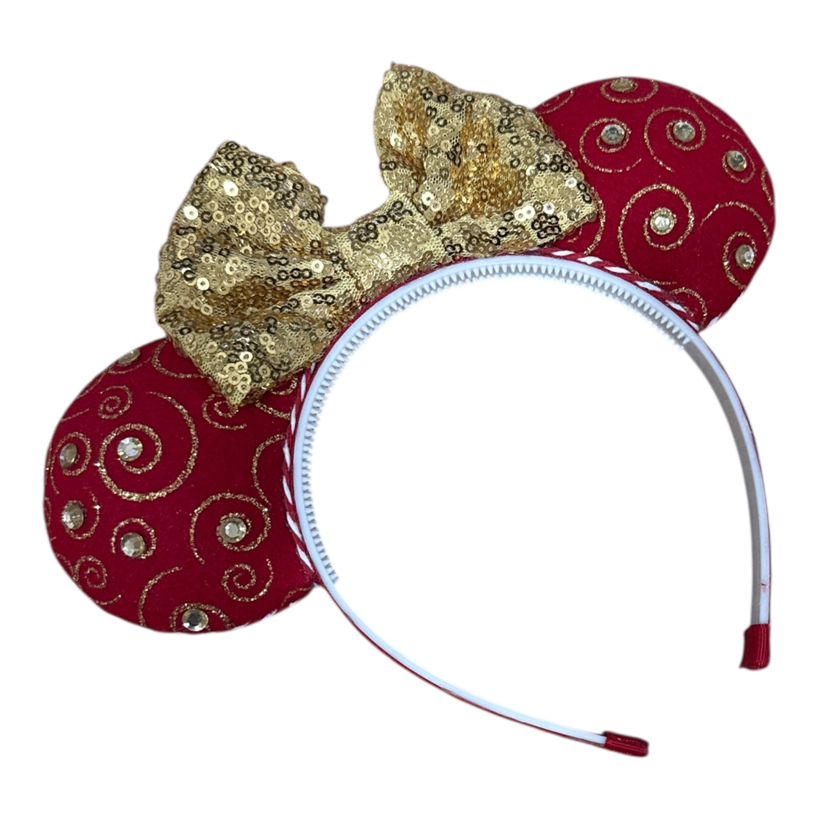 DIADEMA MiNNIE NAVIDEÑA PEQUEÑA