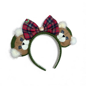 DIADEMA NAVIDEÑA OSO