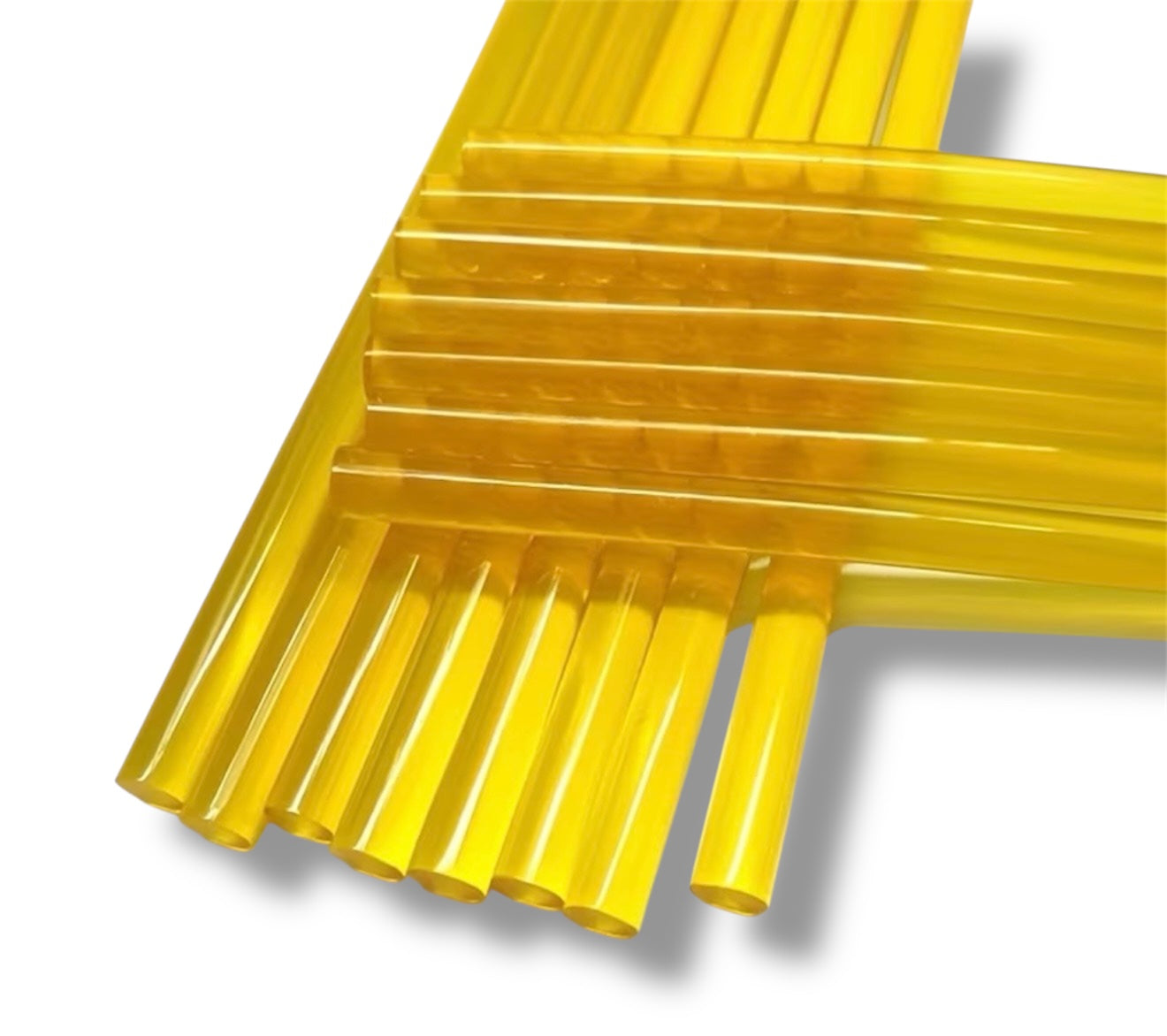 SILICONA DELGADA 29.5cm / Amarillo intenso