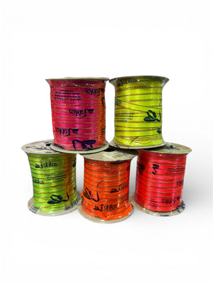 ROLLO RASO 7MM CON BORDE BRILLANTE C 100MT.