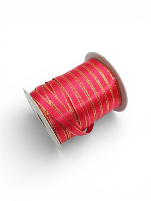 ROLLO RASO 7MM CON BORDE BRILLANTE C 100MT.