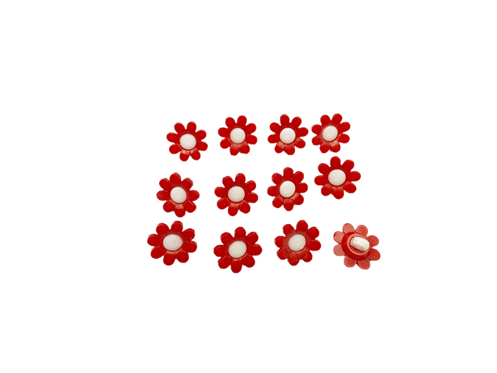 BOTON FLOR 1CM / DOCENA