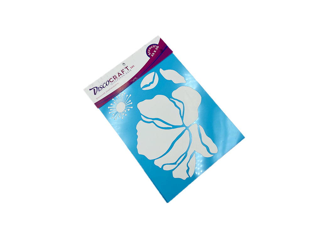 STENCIL AMAPOLA  22X26CM