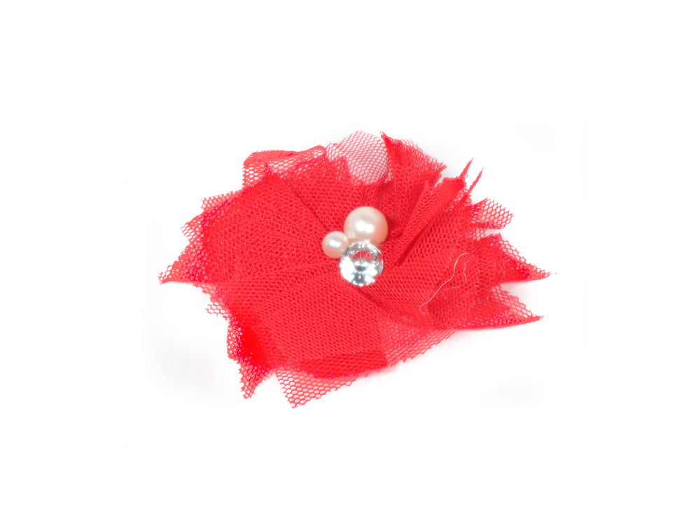 MINI FLORES TULL CENTRO 6.5CM