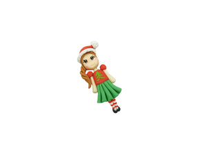 MUÑECAS FROZEN NAVIDAD 6CM