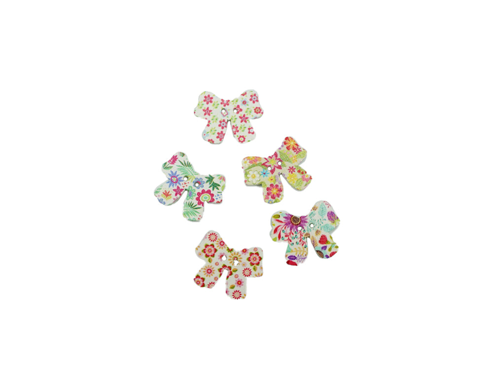 LAZOS DE MADERA 3CM / PAQUETE 5 UNIDADES