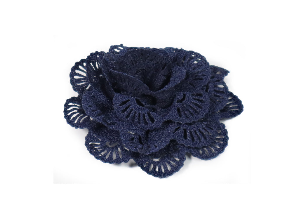 FLOR POMPON PERFORADO 10CM