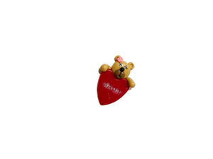 OSO CON CORAZON VARIADO 5CM