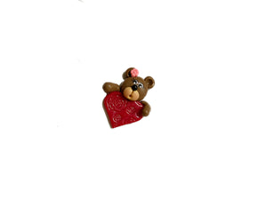OSO CON CORAZON VARIADO 5CM