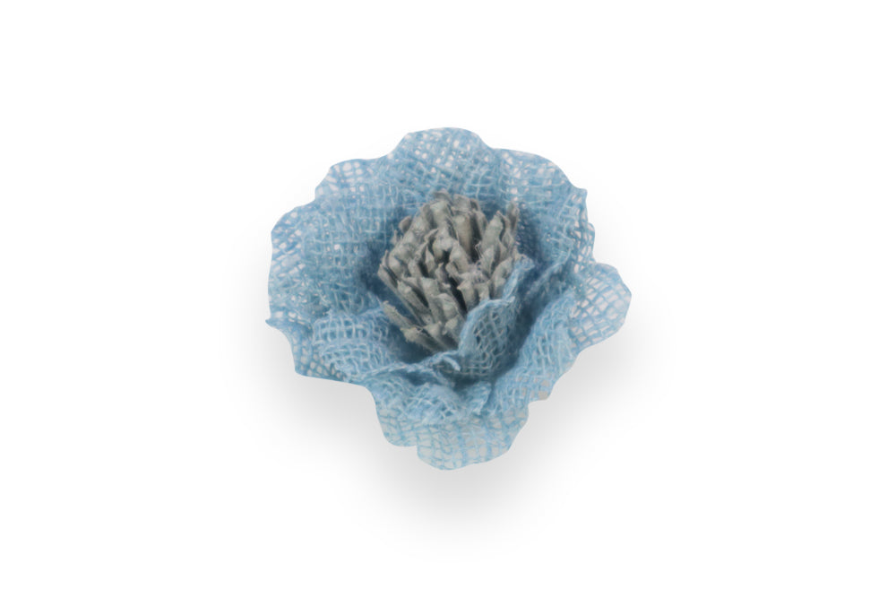 FLOR PEQUEÑA DE MALLA 3.5CM