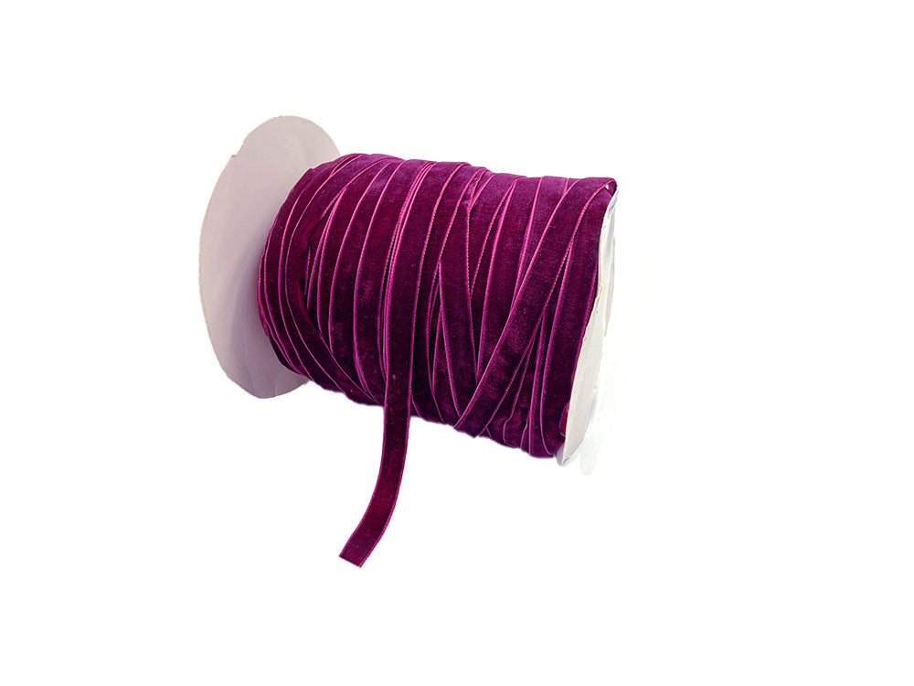 CINTA TERCIOPELO LISO 1.2CM