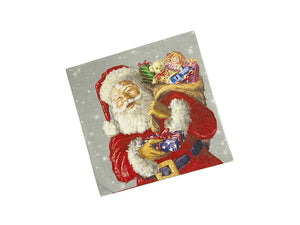 SERVILLETAS DECORATIVAS NAVIDAD 16.5x16.5CM