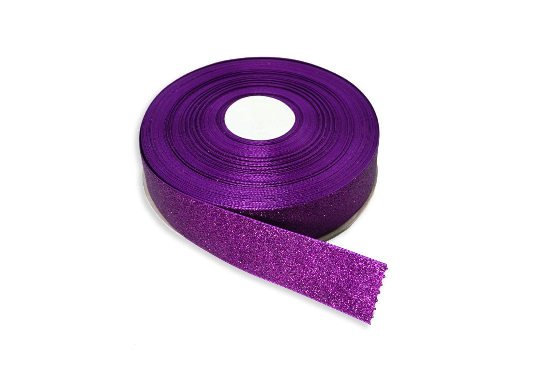 CINTA DE TELA ESCARCHA GLITTER 3.8CM
