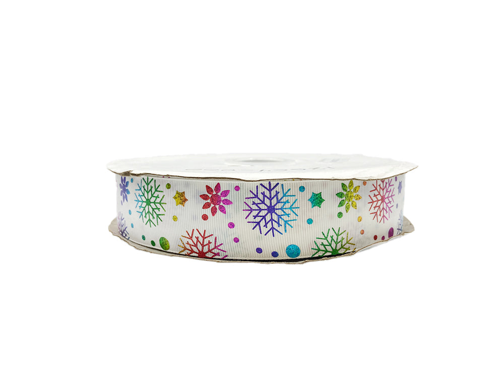 FAYA COPOS DE NIEVE HOLOGRAFICA 3.8CM