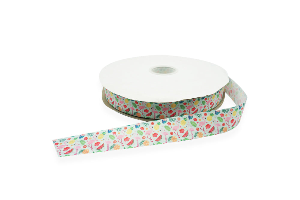 CINTA FAYA FLAMINGO FRUTAS 2.5CM
