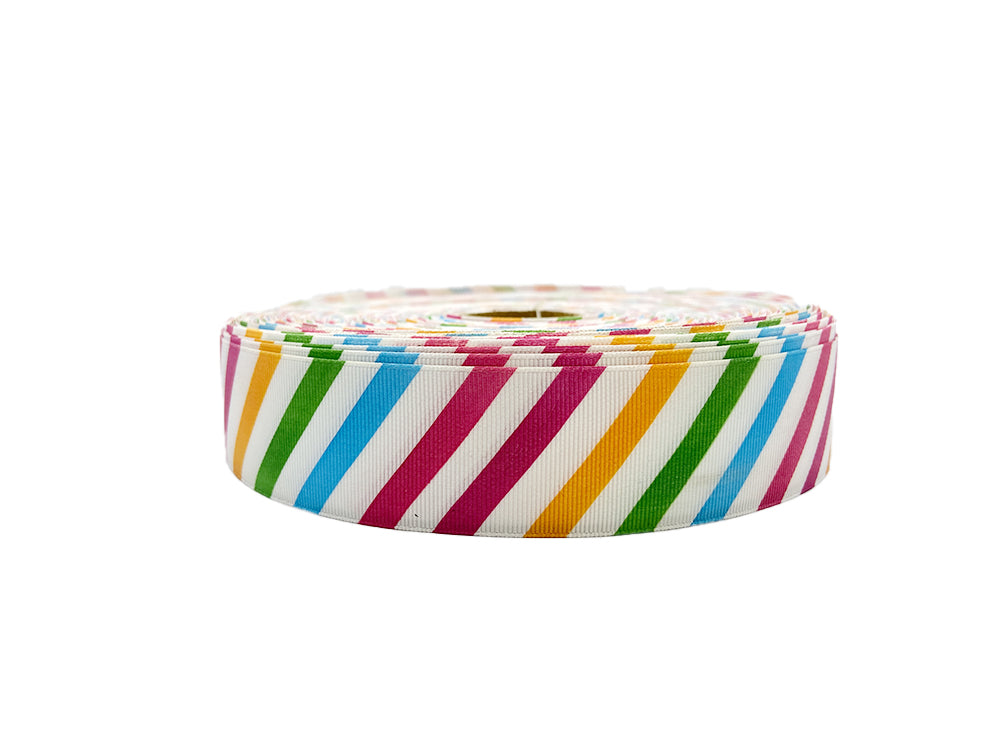 CINTA FAYA LINEAS DIAGONALES 4CM