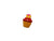 CUPCAKE ROJO NAVIDAD 4CM