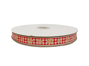 FAYA CUADROS COPOS DORADOS 1.6CM