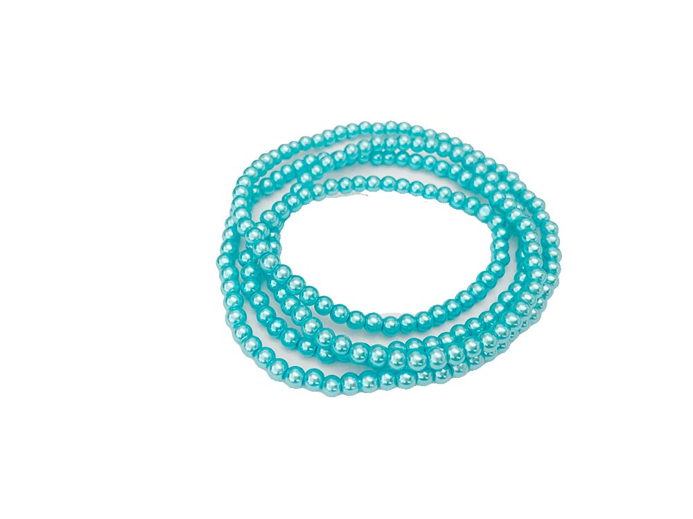 COLLAR PERLA DE VIDRIO #4