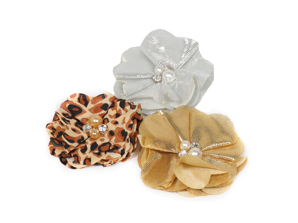 FLOR PEQUEÑA CON CENTRO 6CM