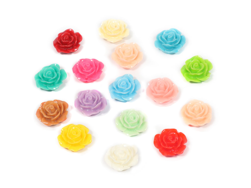 ROSA PASTA PEQUEÑA 1.5CM (DOCENA)