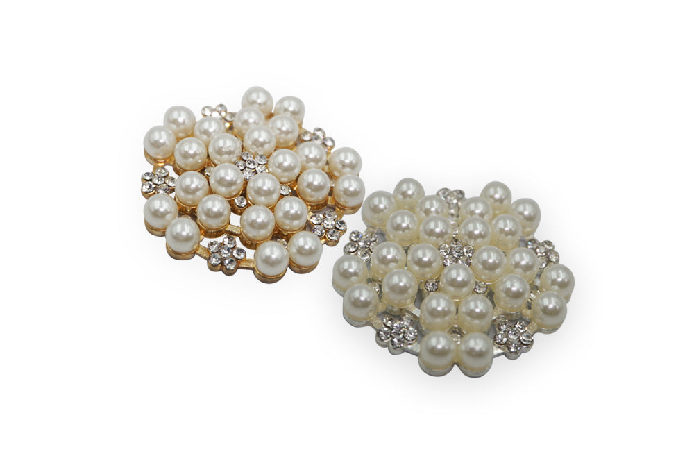 APLIQUE METAL 3.5CM / Perla