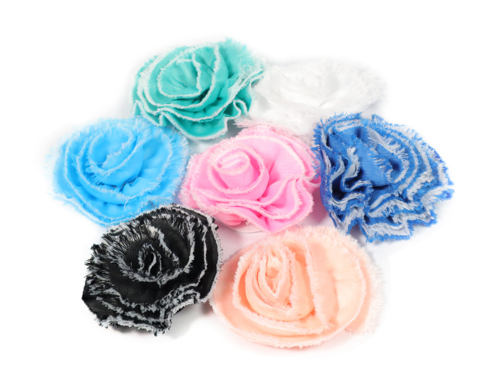 FLOR TELA FLECADA 7CM