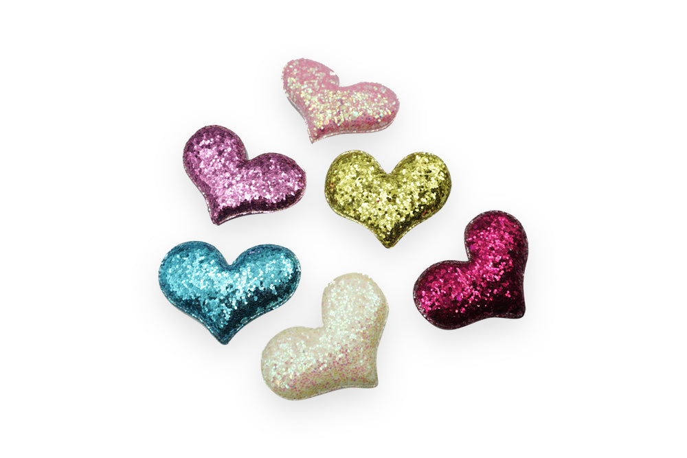 CORAZON GLITTER GRANDE 6.5CM