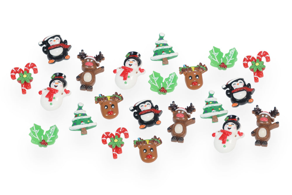 FIGURAS NAVIDAD PASTA 3CM