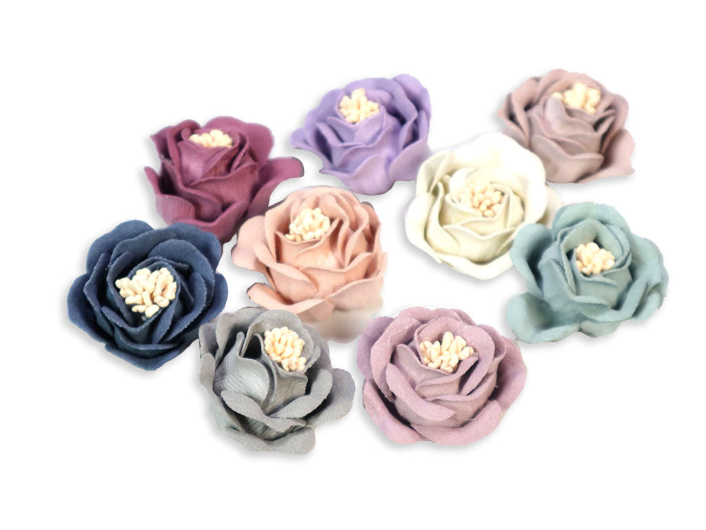 ROSA PEQUEÑA ACARTONADA 3.5CM