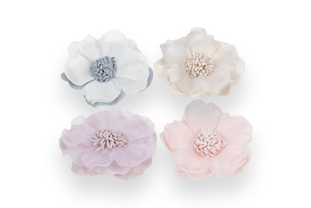 FLOR DE TELA TROQUELADA 10CM