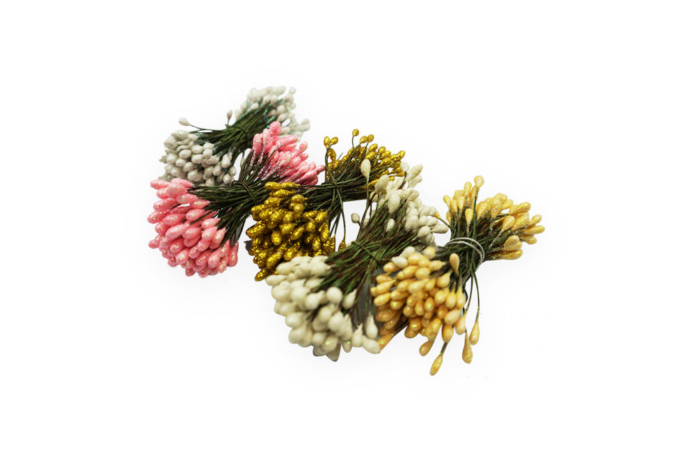 PISTILOS ESCARCHADOS 8CM