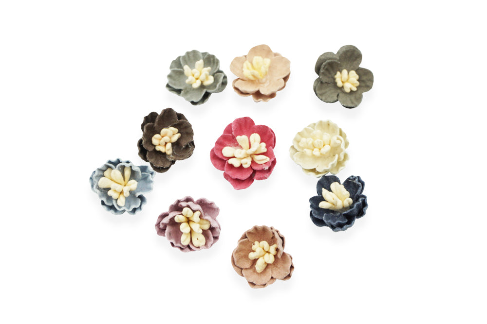 MINI FLOR ACARTONADA 1.5 CM