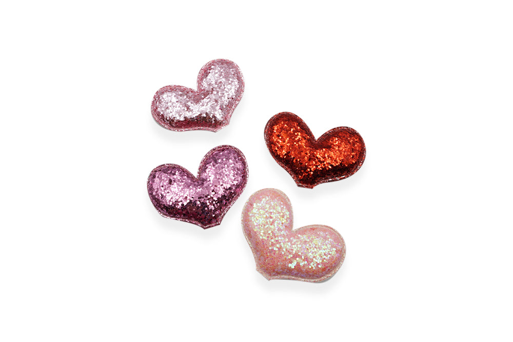 CORAZON GLITTER  6CM