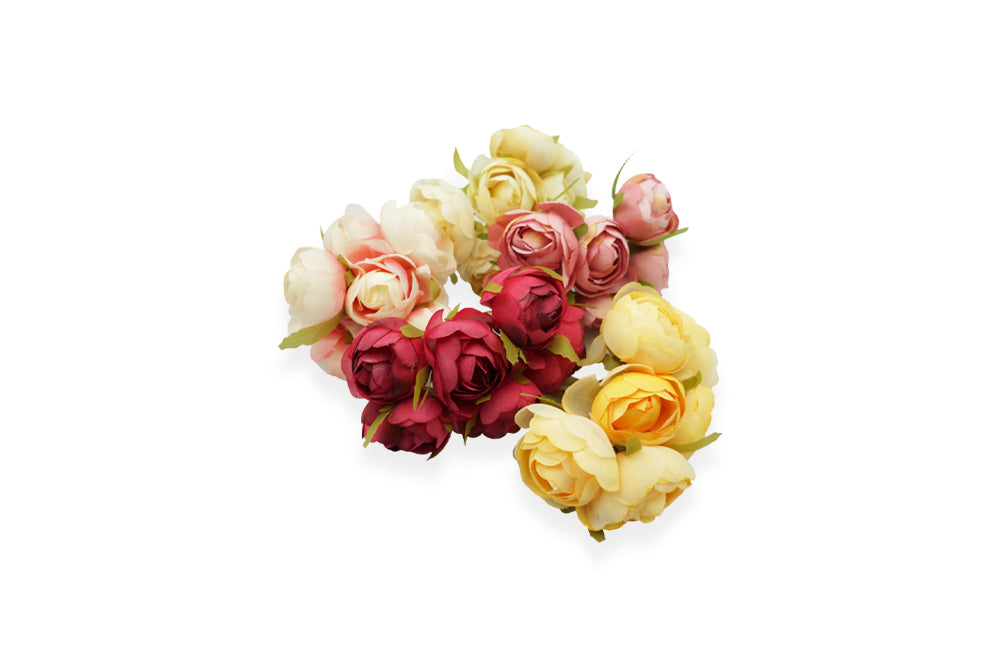 FLOR PEONÍA ARTIFICIAL 4CM